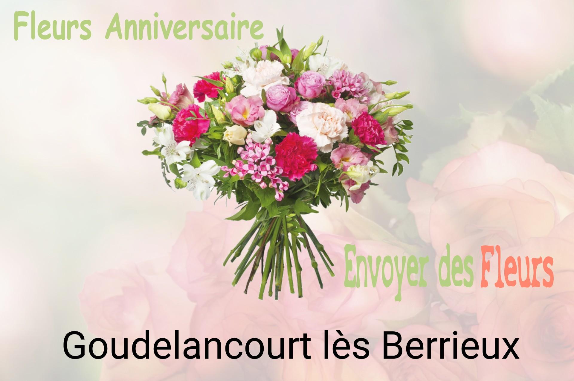 Bouquet de fleurs d’anniversaire livré à Goudelancourt-lès-Berrieux